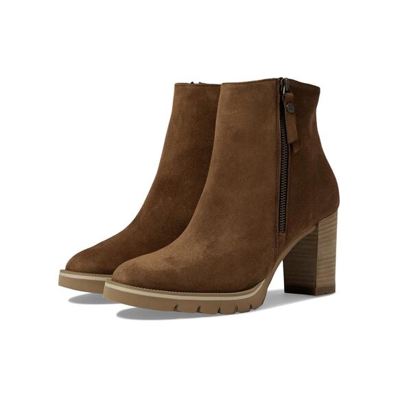 New- Paul Green Sloane Coco Suede Ankle Boots Size:81/2 Ret$485 - Picture 1 of 4